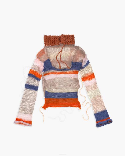 INUIKII x NIM Women Orange Sweater Apparel B8TL60