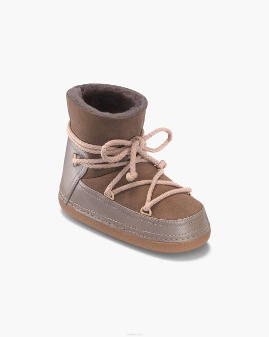 INUIKII Women Taupe Classic Boot Footwear B8TL126