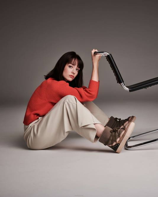 INUIKII Women Olive Curly Rock Footwear B8TL164