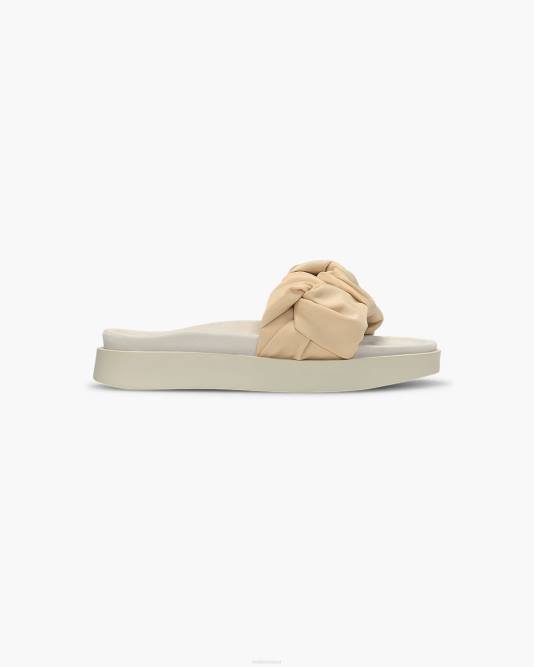 INUIKII Women Cream Fjord Flower Footwear B8TL70