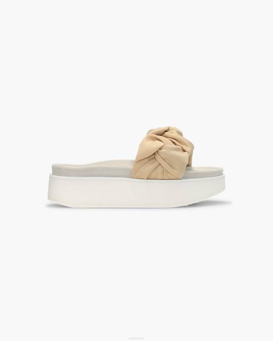 INUIKII Women Cream Fjord Flower Platform Footwear B8TL72