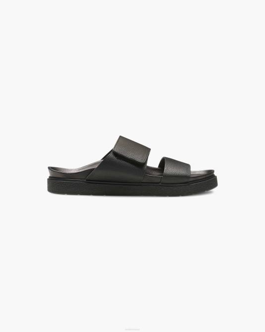INUIKII Men Black Classic Double Band Footwear B8TL342