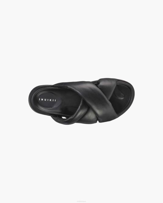 INUIKII Women Black Chloe Footwear B8TL57