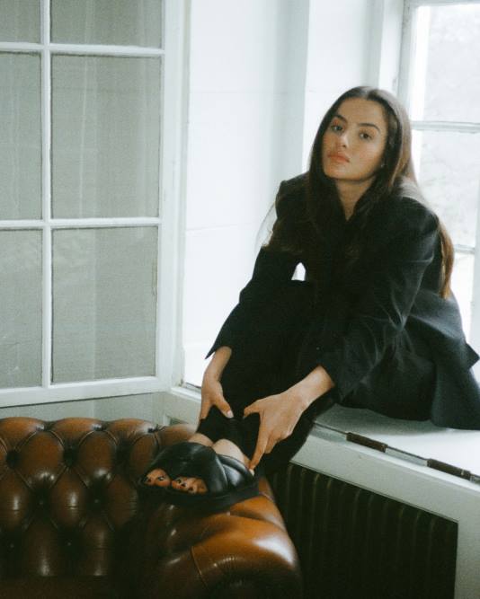 INUIKII Women Black Chloe Footwear B8TL57