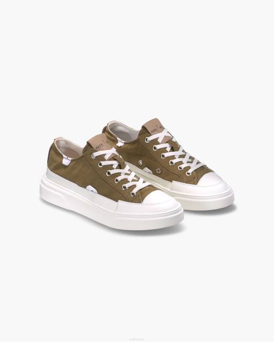INUIKII Men Military Canvas Lex Low Footwear B8TL334