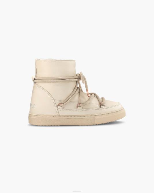 INUIKII Women Cream Nappa Sneaker Footwear B8TL226