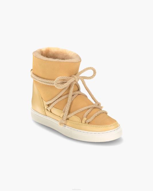 INUIKII Women Light-Yellow Classic Sneaker Footwear B8TL151