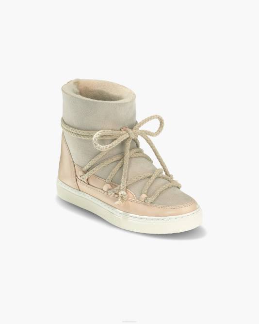 INUIKII Women Silver Peony Classic Sneaker Footwear B8TL139