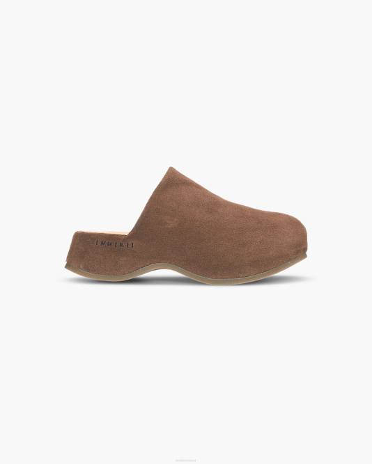 INUIKII Women Chestnut Sabot Venezia Footwear B8TL65