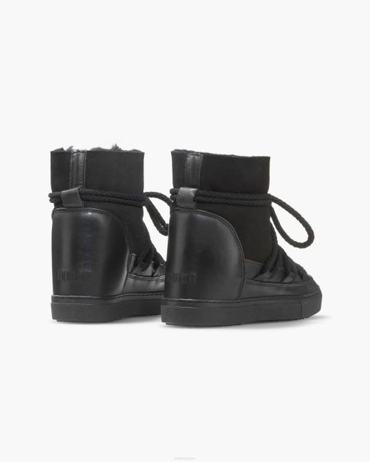 INUIKII Women Black Classic Wedge Footwear B8TL155