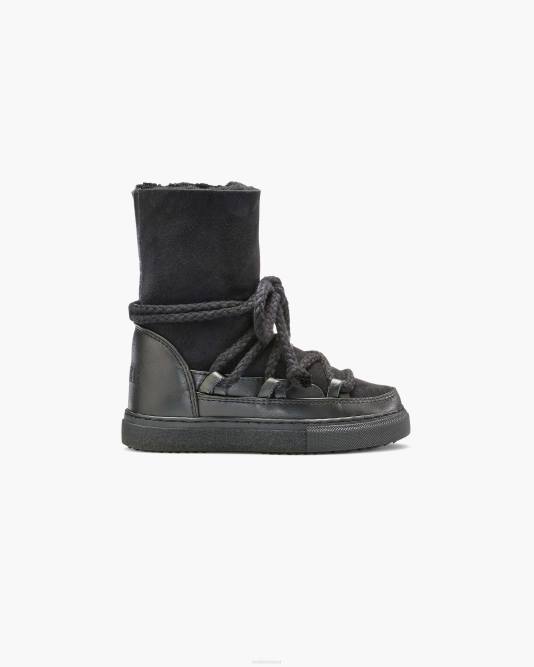 INUIKII Kids Black Classic High Footwear B8TL385