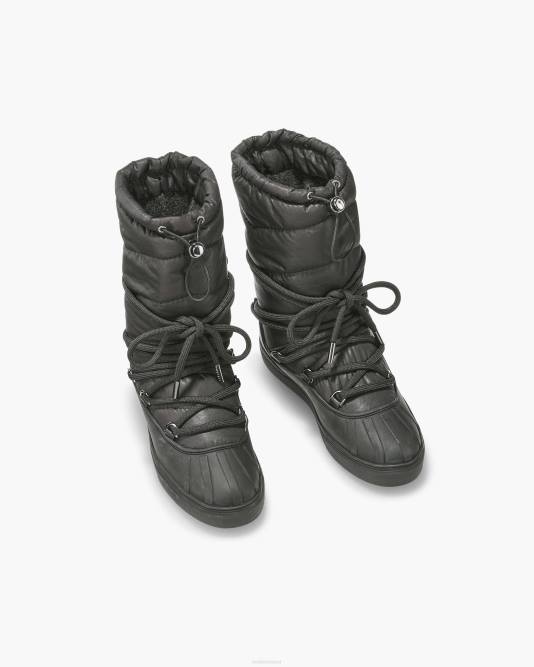 INUIKII Women Black Technical Classic High Footwear B8TL248
