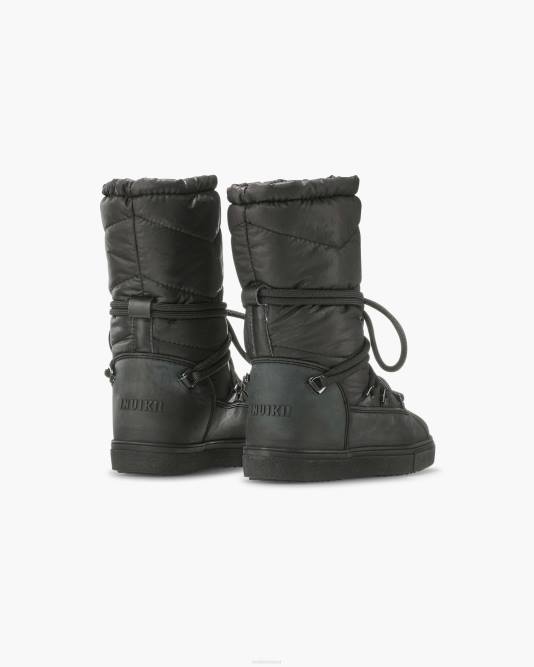 INUIKII Women Black Technical Classic High Footwear B8TL248