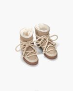 INUIKII Kids Beige Classic Sneaker Footwear B8TL388 - Image 3