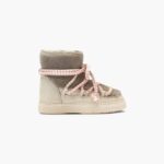 INUIKII Kids Taupe Curly Footwear B8TL397