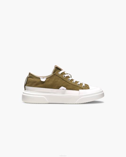 inuikii_men_military_canvas_lex_low_footwear_b8tl334.jpg INUIKII Men Military Canvas Lex Low Footwear B8TL334 - Image 1