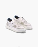 INUIKII Men White / Blue Hugo Accent Footwear B8TL337 - Image 2