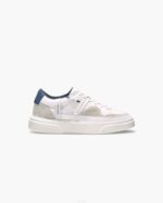 INUIKII Men White / Blue Hugo Accent Footwear B8TL337