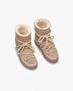 INUIKII Women Beige Classic Wedge Footwear B8TL154 - Image 3