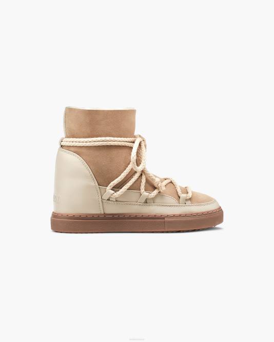 inuikii_women_beige_classic_wedge_footwear_b8tl154.jpg INUIKII Women Beige Classic Wedge Footwear B8TL154 - Image 1