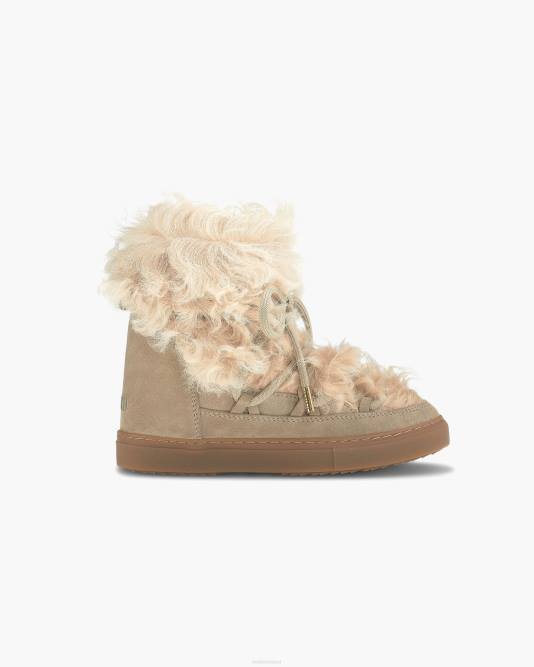 inuikii_women_beige_long_curly_wedge_footwear_b8tl221.jpg INUIKII Women Beige Long Curly Wedge Footwear B8TL221 - Image 1