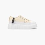 INUIKII Women Beige Matilda Canvas Low 23 Footwear B8TL45