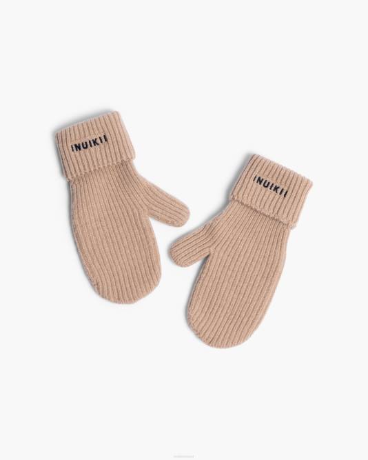 inuikii_women_beige_oversized_glove_accessories_b8tl314.jpg INUIKII Women Beige Oversized Glove Accessories B8TL314 - Image 1