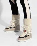INUIKII Women Beige The WeNorwegian Boot Footwear B8TL283 - Image 3