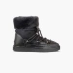 INUIKII Women Black Classic Sneaker High Footwear B8TL133