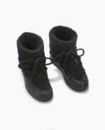 INUIKII Women Black Curly Rock Footwear B8TL160 - Image 2