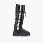 INUIKII Women Black Endurance Cozy High Footwear B8TL177