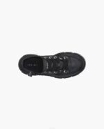 INUIKII Women Black Matilda Leather Low Footwear B8TL51 - Image 3