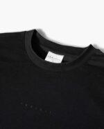 INUIKII Women Black Organic Cotton T-Shirt Apparel B8TL271 - Image 2
