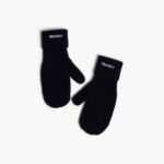 INUIKII Women Black Oversized Glove Accessories B8TL313
