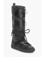 INUIKII Women Black Puffer High Footwear B8TL235 - Image 2