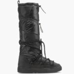 INUIKII Women Black Puffer High Footwear B8TL235