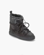 INUIKII Women Black Puffer Low Footwear B8TL242 - Image 2