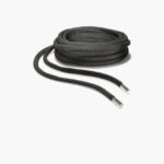 INUIKII Women Black-Silver Polyester Laces 220 Accessories B8TL327