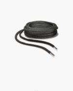 INUIKII Women Black-Silver Polyester Laces 220 Accessories B8TL327