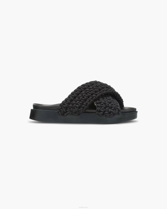 inuikii_women_black_woven_footwear_b8tl6.jpg INUIKII Women Black Woven Footwear B8TL6 - Image 1