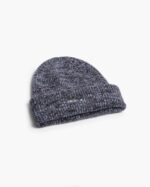 INUIKII Women Blue Bicolor Beanie Accessories B8TL290 - Image 2