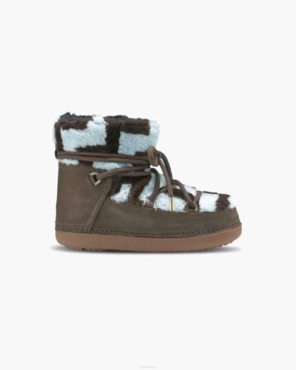 INUIKII Women Blue Zig Zag Footwear B8TL262