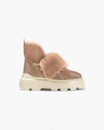 INUIKII Women Brown Endurance Trekking Footwear B8TL187 - Image 3