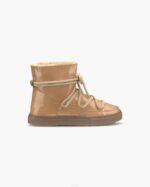 INUIKII Women Brown Rain Vegan Footwear B8TL243
