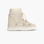 INUIKII Women Cream Nappa Wedge Footwear B8TL228