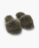 INUIKII Women Dark Olive Cosy Slipper Footwear B8TL106 - Image 2