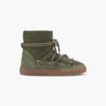 INUIKII Women Green Classic Nabuk Footwear B8TL131