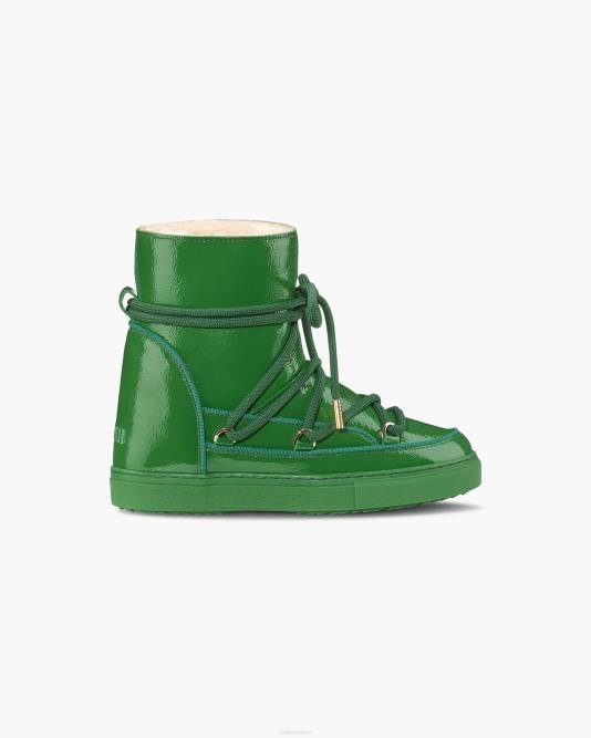 inuikii_women_green_full_leather_naplack_wedge_footwear_b8tl198.jpg INUIKII Women Green Full Leather Naplack Wedge Footwear B8TL198 - Image 1