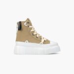 INUIKII Women Green Matilda Canvas High 23 Footwear B8TL36