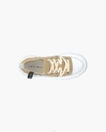 INUIKII Women Green Matilda Canvas Low 23 Footwear B8TL42 - Image 3